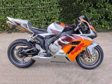 Honda CBR1000RR Motorrad Verkleidung 2006-2007 - Silber Orange